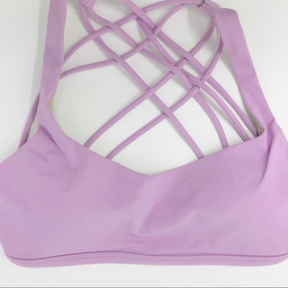 NWT lululemon Free To be Bra Wild ROQU ROSE QUART - Picture 3 of 4